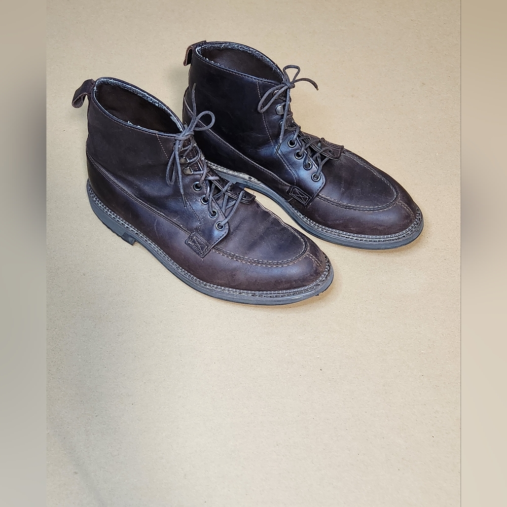Dexter Men's Dark Brown Leather Boots Sz 9
